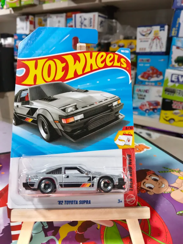Hot_Wheels_1:64_Scale_82_TOYOTA_SUPRA_THEN_AND_NOW_8/10_GRAY_190/250