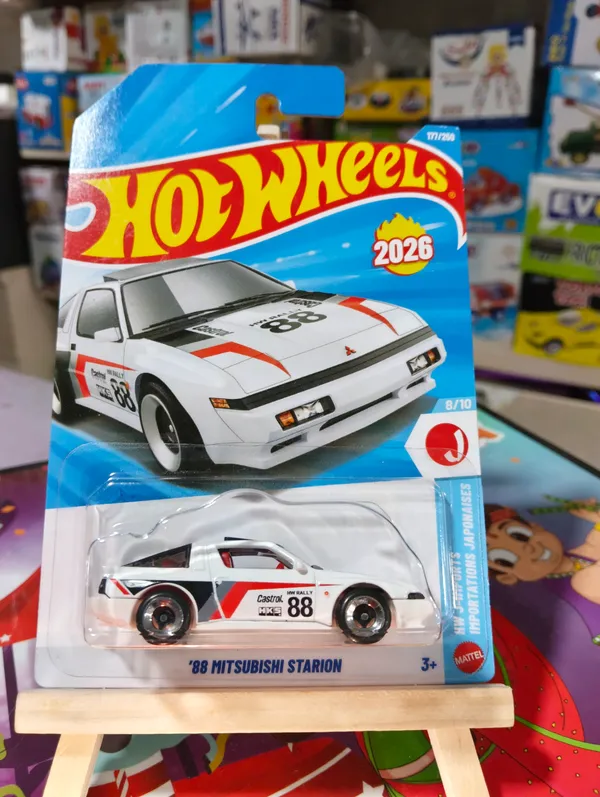 Hot_Wheels_1:64_Scale_88_MITSUBISHI_STARION_HW_J-IMPORTS_8_/10_WHITE_177/250