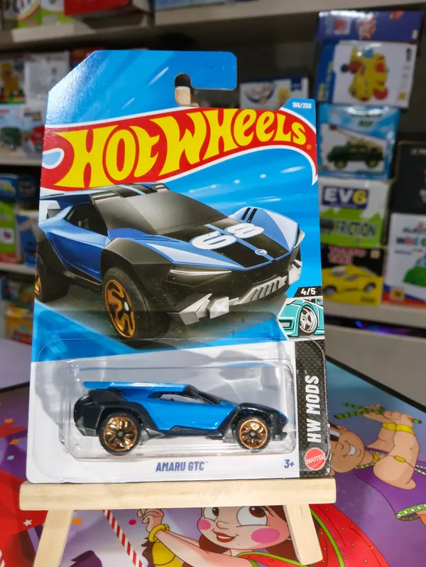 Hot_Wheels_1:64_Scale_AMARU_GTC_HW_MODS_4_/5_BLUE_186/250_(TRASURE_HUNT)