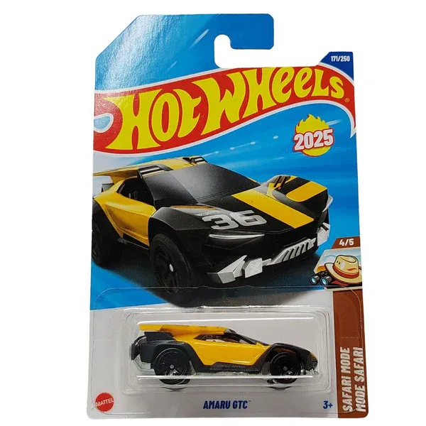 Hot_Wheels_1:64_Scale_AMARU_GTC_Safari_Mode_4/5_Yellow_171/250