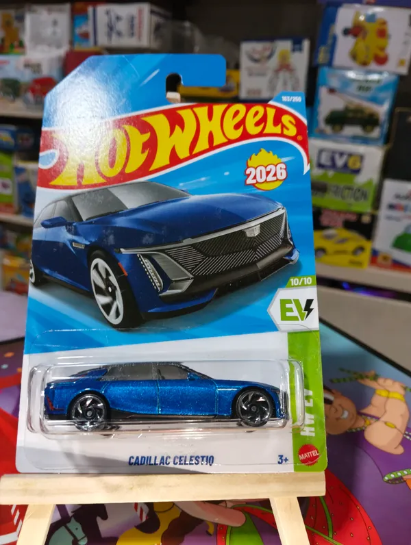 Hot_Wheels_1:64_Scale_CADILLAC_CELESTIQ_HW_EV_10_/10_BLUE_163/250