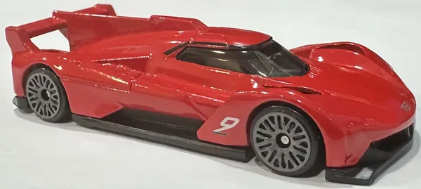 Hot_Wheels_1:64_Scale_CADILLAC_PROJECT_GTP_HYPERCAR_Exotics_1/5_Red_99/250