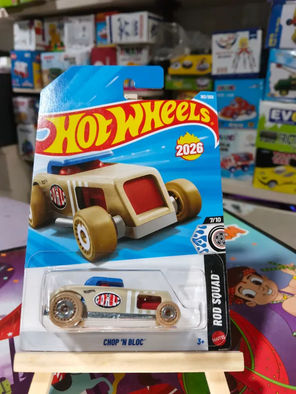 Hot_Wheels_1:64_Scale_CHOP_N_BLOC_ROD_SQUAD_7_/10_CREAM_182/250