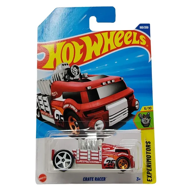Hot_Wheels_1:64_Scale_CRATE_RACER_Experimotors_5/10_Red_160/250