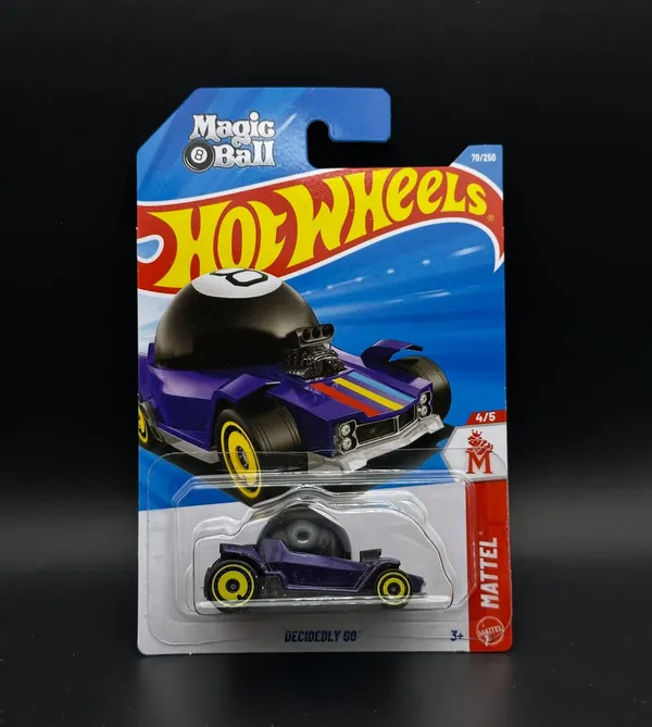 Hot_Wheels_1:64_Scale_DECIDEDLY_GO_MATTEL_BLUE_70/250_