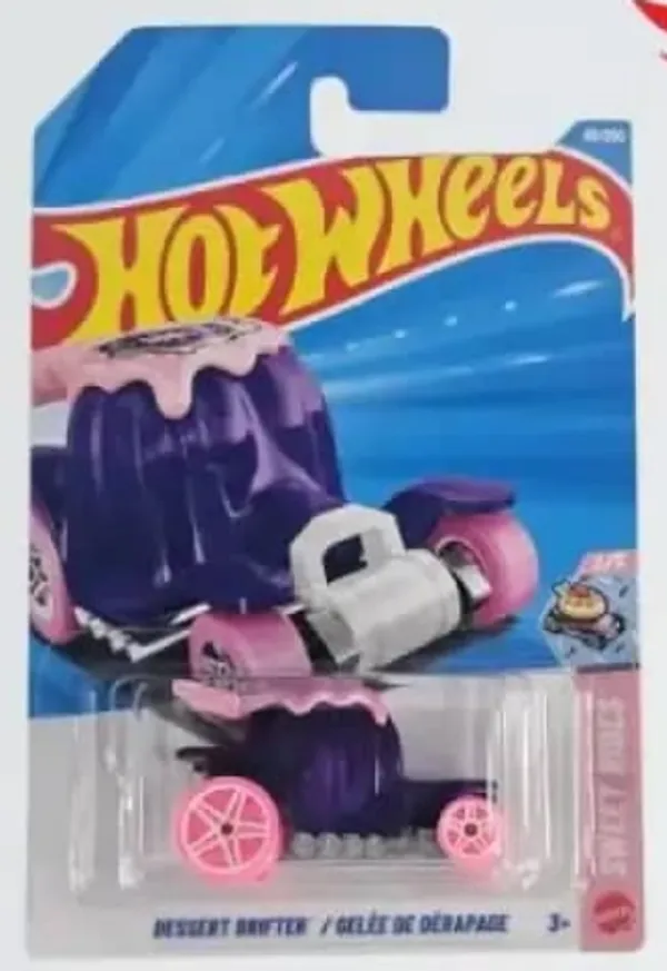 Hot_Wheels_1:64_Scale_DESSERT_DRIFTER_SWEET_RIDE_2/5_PINK_55/250