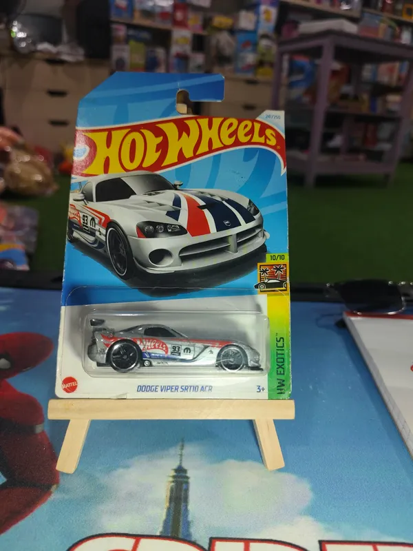 Hot_Wheels_1:64_Scale_DODGE_VIPER_SRT10_ACR_HW_EXOTICS_10/10_SILVER_241/250_