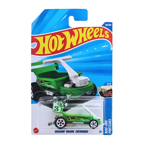 Hot_Wheels_1:64_Scale_DRAGGIN_WAGON_HW_Ride-Ons_3/5_GREEN_68/250