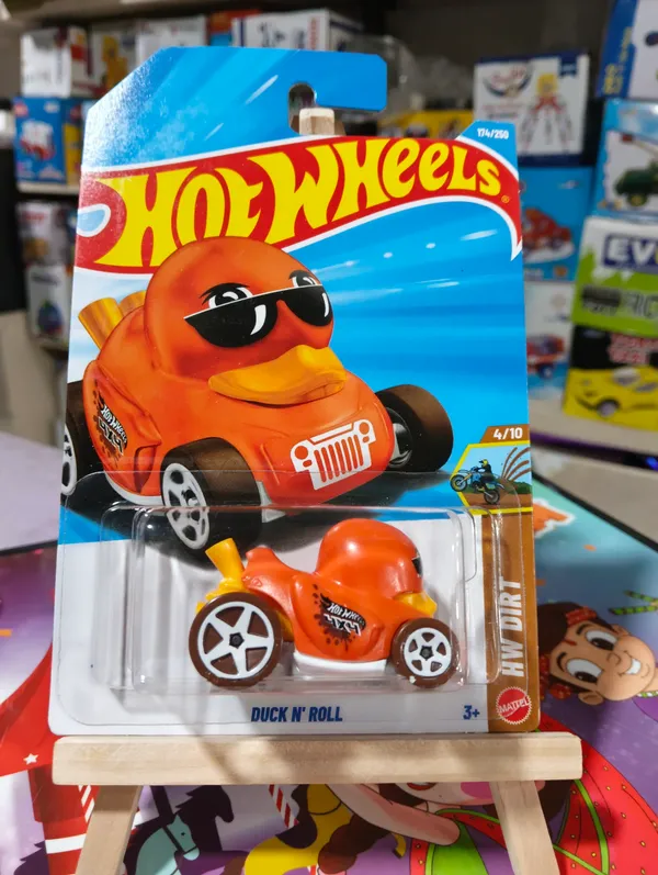 Hot_Wheels_1:64_Scale_DUCK_N_ROLL_HW_DIRT_4/10_ORANGE_174/250