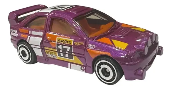 Hot_Wheels_1:64_Scale_FORD_ESCORT_Compact_Kings_4/10_Purple_113/250