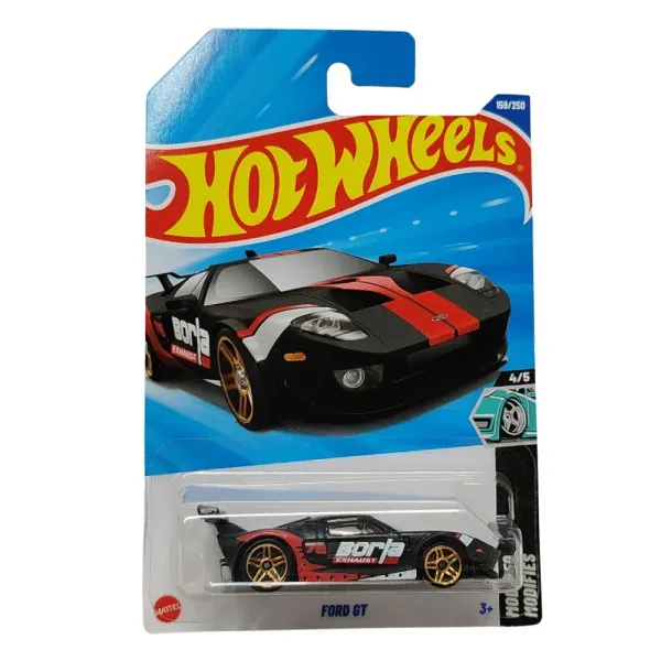 Hot_Wheels_1:64_Scale_FORD_GT_BORLA_MODIFIED_4/5_BLACK_159/250