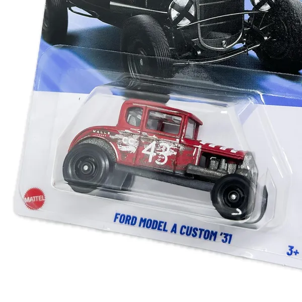 Hot_Wheels_1:64_Scale_FORD_MODEL_A_CUSTOM_HW_Dirt_7/10_RED_140/250_(IMPORTED)