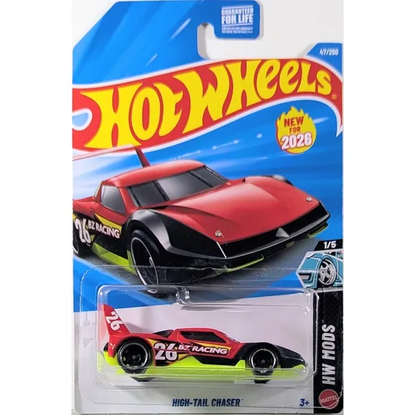 Hot_Wheels_1:64_Scale_HIGH_TAIL_CHASER_HW_MODS_RED_1/5_47/250_(IMPORTED)