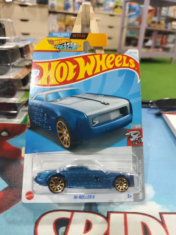 Hot_Wheels_1:64_Scale_HI-ROLLER_II_HW_ROLLING_METAL_5/5_BLUE_247/250_