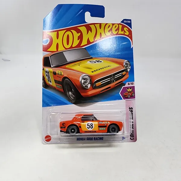 Hot_Wheels_1:64_Scale_HONDA_S800_RACING_Compact_Kings_9/10_Orange_Treasure_Hunt_212/250