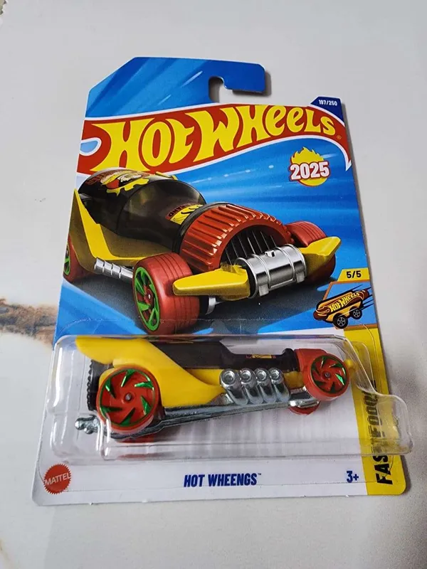 Hot_Wheels_1:64_Scale_HOT_WHEENGS_FST_FOODIES_5/5_YELLOW_197/250