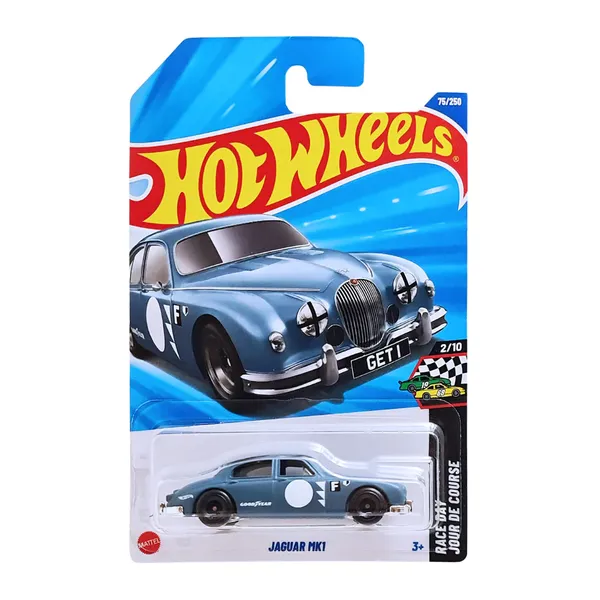 Hot_Wheels_1:64_Scale_JAGUAR_MK1_Race_Day_2/10_Grey_75/250