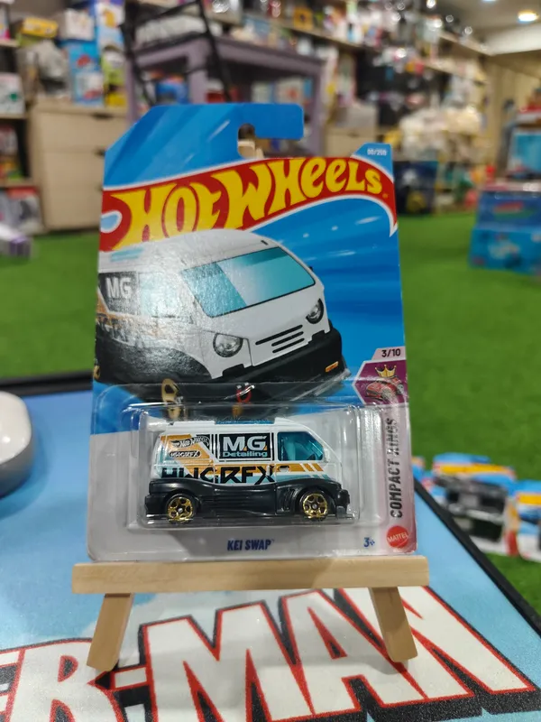 Hot_Wheels_1:64_Scale_KEI_SWAP_COMPACT_KING_3/10_WHITE_80/250