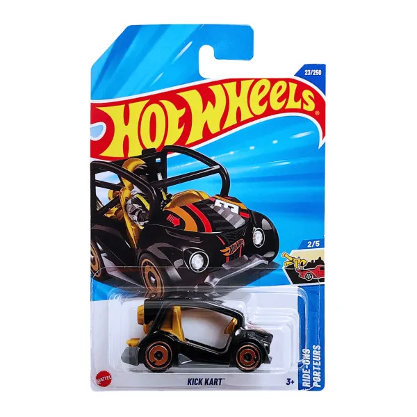 Hot_Wheels_1:64_Scale_KICK_KART_RIDE_ONS_2/5_BLACK_23/250