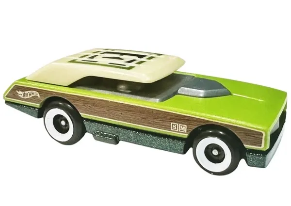 Hot_Wheels_1:64_Scale_LONG_BLOC_HW_Art_Cars_Green_9/10_135/250