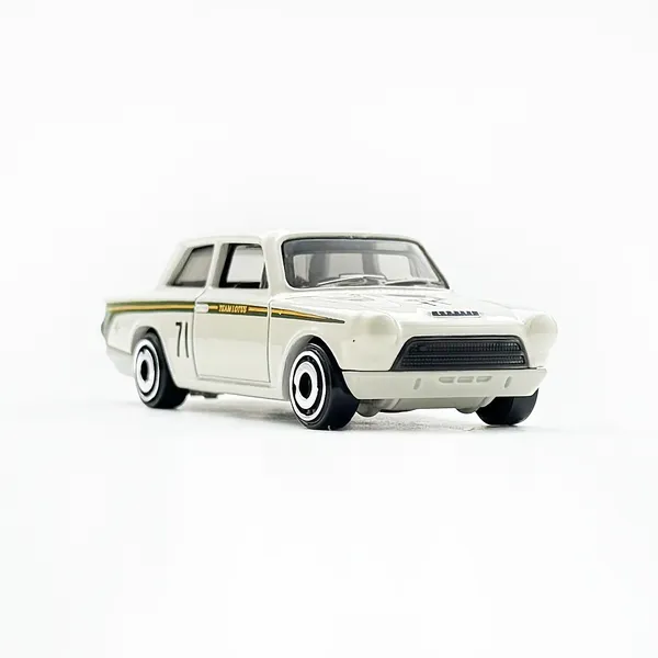Hot_Wheels_1:64_Scale_LOTUS_CORTINA_Compact_Kings_10/10_White_213/250