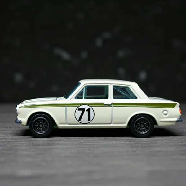 Hot_Wheels_1:64_Scale_LOTUS_CORTINA_Compact_Kings_10/10_White_213/250