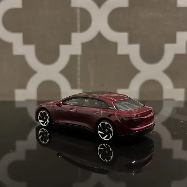 Hot_Wheels_1:64_Scale_LUCID_AIR_HW_EV_6/10_CHERRY_RED_59/250
