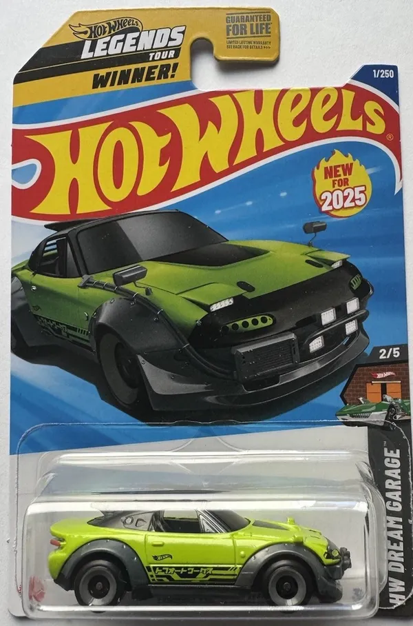 Hot_Wheels_1:64_Scale_MAZDA_MX-5_MIATA_HW_DREAM_GARAGE_2/5_GREEN_1/250_(IMPORTED)_HW_LEGENDS_TOUR