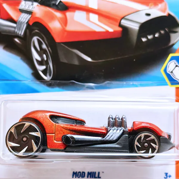 Hot_Wheels_1:64_Scale_MOD_MILL_Muscle_Mania_7/10_Red_218/250
