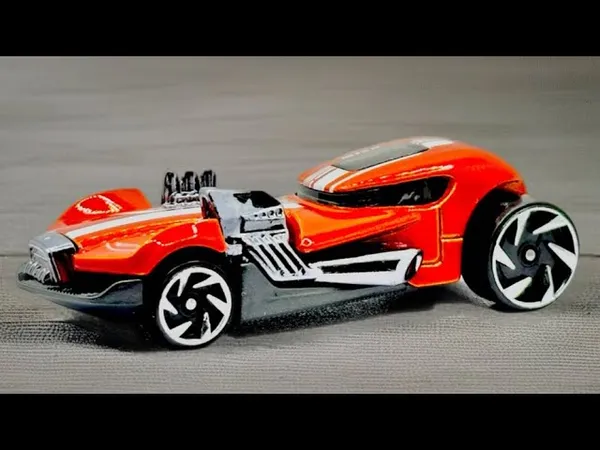 Hot_Wheels_1:64_Scale_MOD_MILL_Muscle_Mania_7/10_Red_218/250