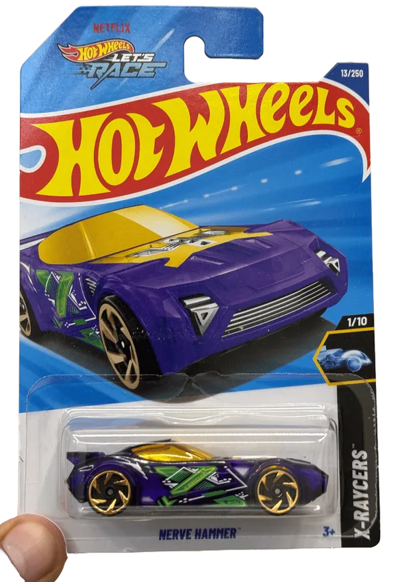 Hot_Wheels_1:64_Scale_NERVE_HAMMER_HW_X-RAYCERS_1/10_BLUE_13/250_(IMPORTED)
