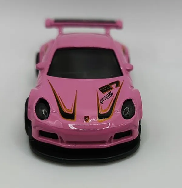 Hot_Wheels_1:64_Scale_PORSCHE_911_GT3_RS_Then_And_Now_8/10_PINK_220/250