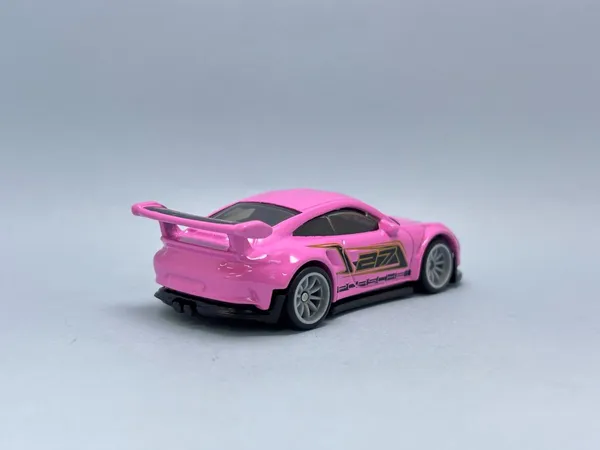 Hot_Wheels_1:64_Scale_PORSCHE_911_GT3_RS_Then_And_Now_8/10_PINK_220/250