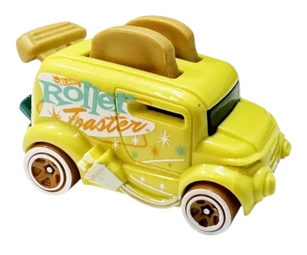 Hot_Wheels_1:64_Scale_ROLLER_TOASTER_EXPERIMOTORS_3/5_YELLOW_39/250_(IMPORTED)