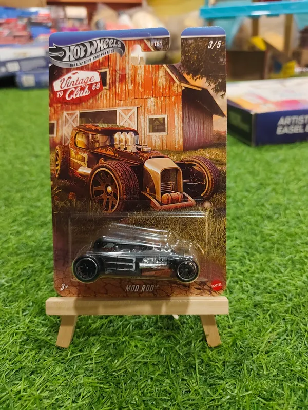 Hot_Wheels_1:64_Scale_SILVER_SERIES_VINTAGE_CLUB_1968_MOD_ROD_3/5_JKY33