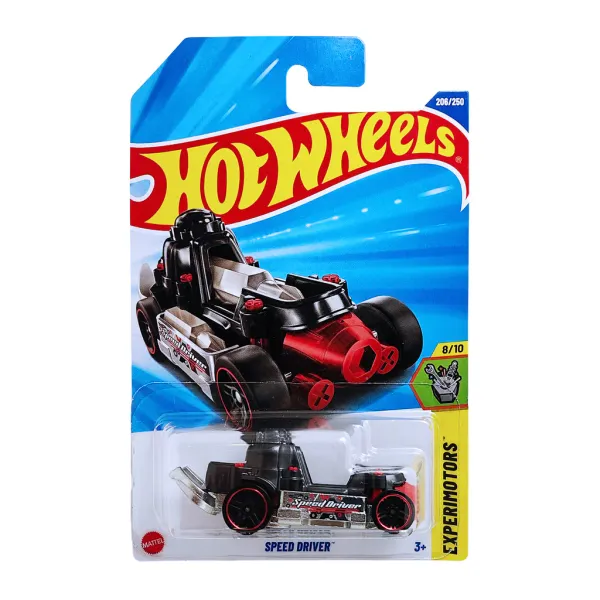 Hot_Wheels_1:64_Scale_SPEED_DRIVER_EXPERIMOTORS_8/10_BLACK_206/250