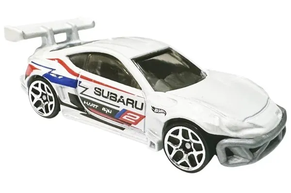 Hot_Wheels_1:64_Scale_SUBARU_BRZ_J-Import_3/5_White_48/250