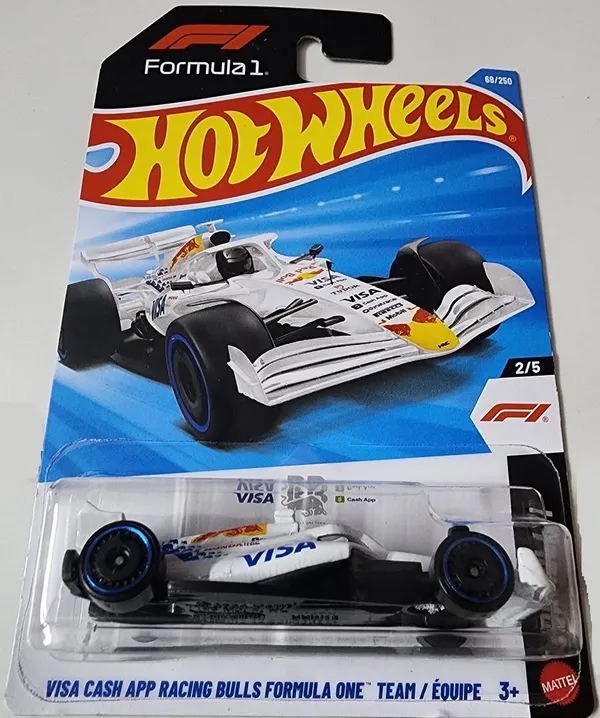 Hot_Wheels_1:64_Scale_VISA_CASH_APP_RACING_BULLS_FORMULA_1_TEAM_FORMULA_1_2/5_WHITE_68/250