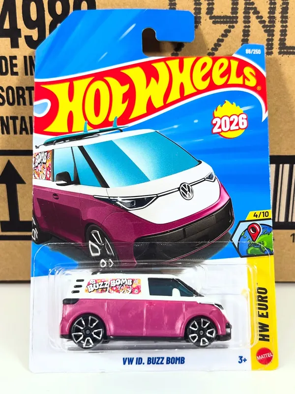 Hot_Wheels_1:64_Scale_VW_ID._BUZZ_BUMB_HW_EURO_4/10_PINK_86/250_(IMPORTED)