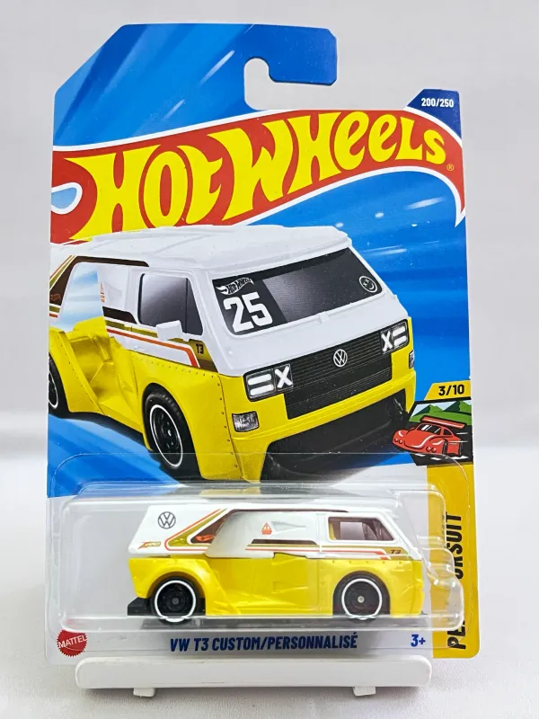 Hot_Wheels_1:64_Scale_VW_T3_CUSTOM_PEAK_PURSUIT_3/10_YELLOW_200/250