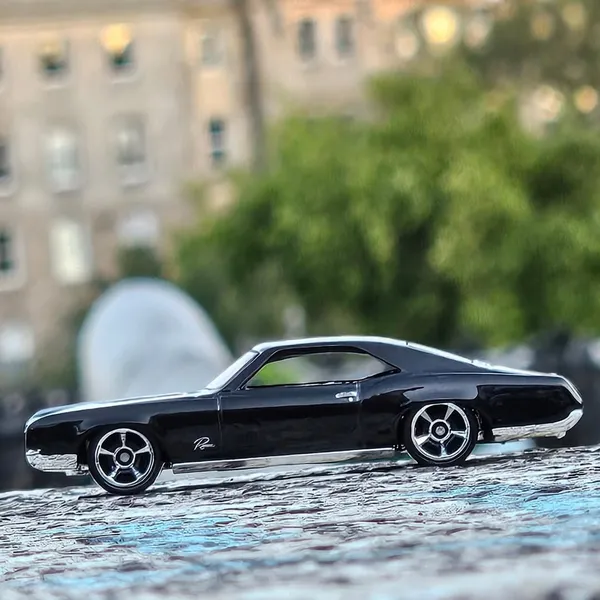 Hot_Wheels_1:64_Scale_'66_BUICK_RIVIERA_HW_Modified_2/5_Black_50/250