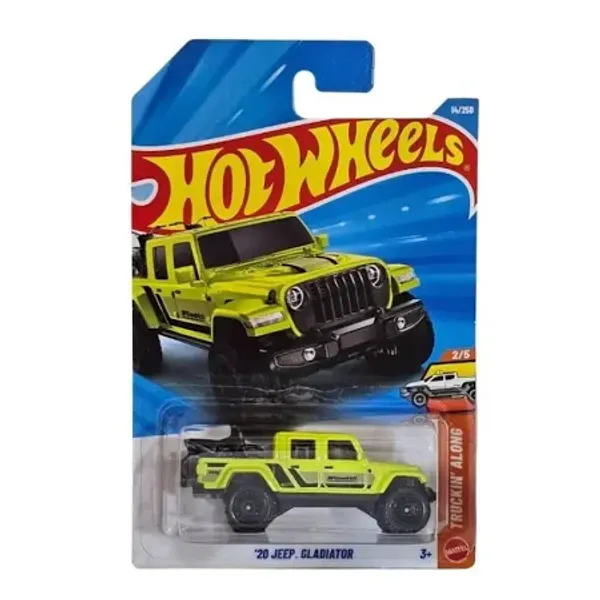 Hot_Wheels_1:64_'20_JEEP_GLADIATOR_TRUCKIN'_ALONG_2/5_GREEN_14/250_(IMPORTED)
