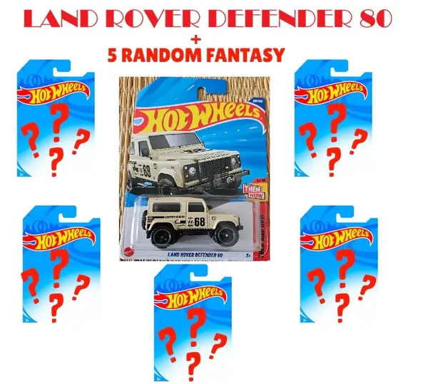 Hot_Wheels_LAND_ROVER_DEFENDER_90_Plus_5_Random_Fantasy_Cars_Combo