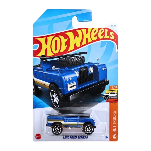Hot_Wheels_1:64_Scale_Land_Rover_Series_II_HW_Hot_Trucks_5/10_92/250