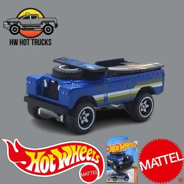 Hot_Wheels_1:64_Scale_Land_Rover_Series_II_HW_Hot_Trucks_5/10_92/250