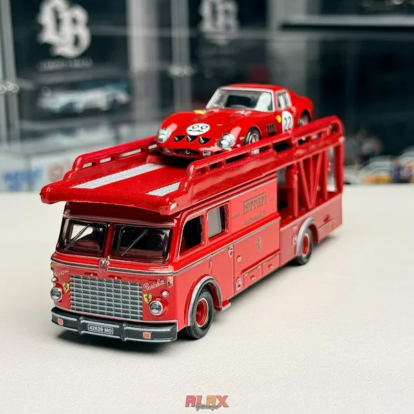 Hot_Wheels_Premium_1:64_Scale_Model_Car_Culture_Team_Transport_FERRARI_250_GTO_WITH_FIAT_642_RN2_BARTOLETTI__TRANSPORTER_#83_RED_(IMPORTED)