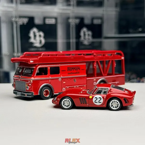 Hot_Wheels_Premium_1:64_Scale_Model_Car_Culture_Team_Transport_FERRARI_250_GTO_WITH_FIAT_642_RN2_BARTOLETTI__TRANSPORTER_#83_RED_(IMPORTED)