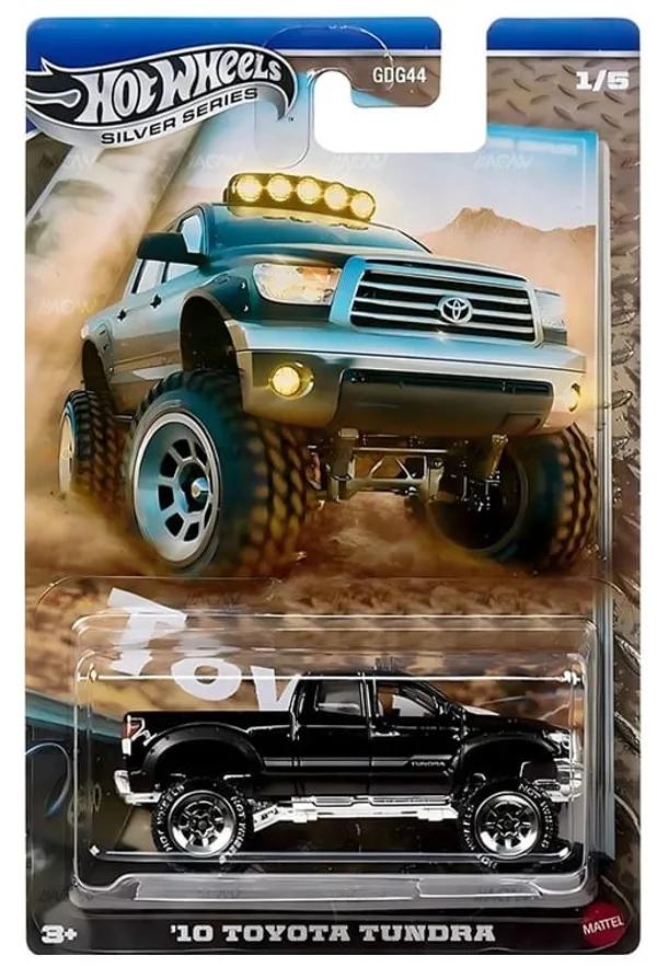 HotWheels_1:64_SILVER_SERIES_TOYOTA_TRUCKS_'10_TOYOTA_TUNDRA_JCB71_BLACK_1/5