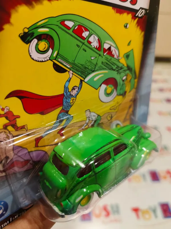 Hotwheels_Premium_1:64_Scale_ACTION_COMIC_#1_ACTION_SEDAN_DC__POP_culture_2025_HVJ50