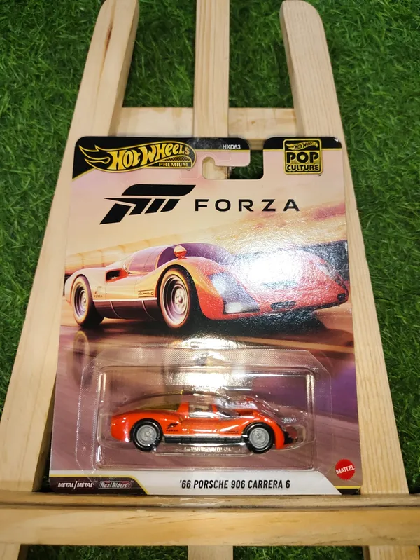 Hotwheels_Premium_1:64_Scale_66_PORSCHE_906_CARRERA_6_OF_FORZA_Pop_culture_2026_JHW97_ORANGE
